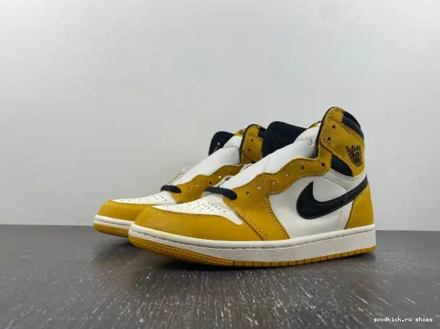 Yellow Jordan Air 1 Ochre High DZ5485-701 OG 0429